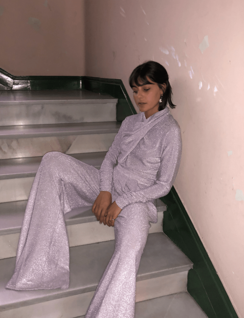 بلوز شلوار سرهمی شاین دار بسیار شیک ترند سال 2022