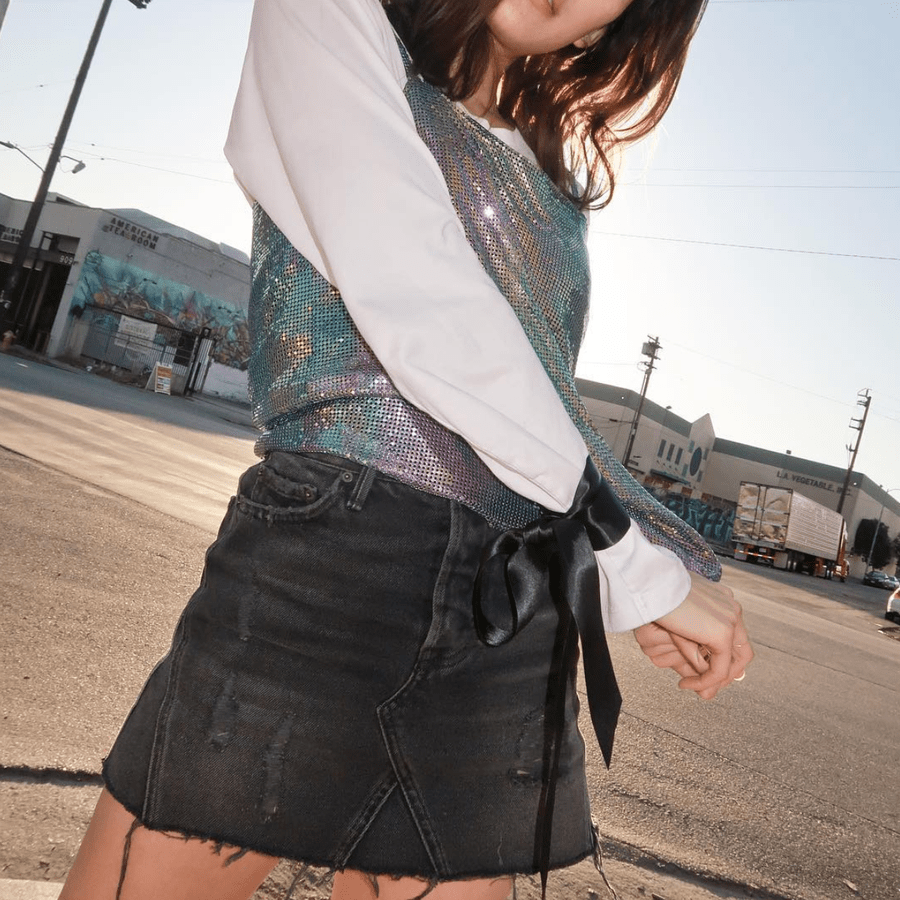 شومیز پولکی دخترانه