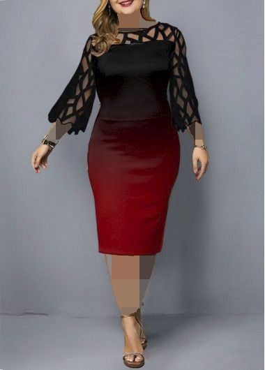 مدل لباس مجلسی برای زنان چاق و قد کوتاه