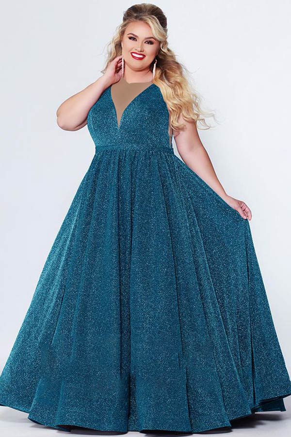 مدل لباس مجلسی برای زنان چاق و قد کوتاه