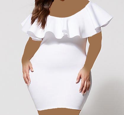 مدل لباس برای افراد چاق