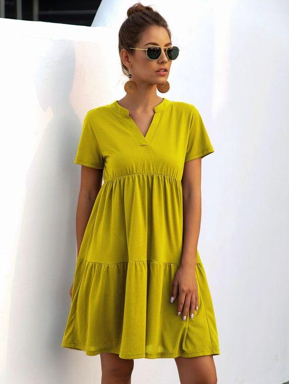 پیراهن دخترانه نوجوان مدل لباس مجلسی دخترانه استین کوتاه