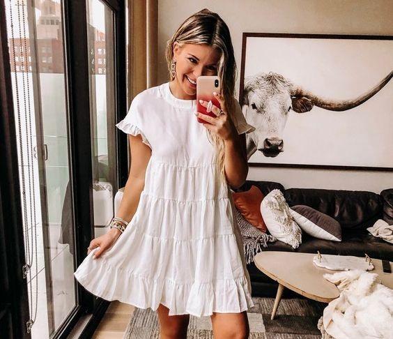 پیراهن دخترانه مجلسی مدل لباس مجلسی زنانه کوتاه ایرانی سفید