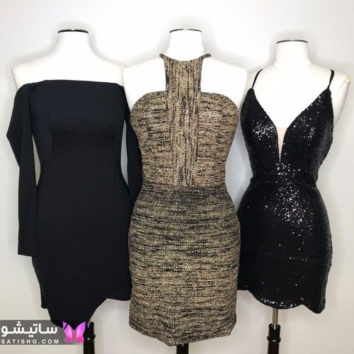 نمونه لباس مجلسی کوتاه ساده زنانه مدلهای لباس مجلسی کوتاه دخترانه جدید