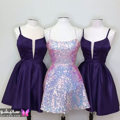 لباس مجلسی زنانه شیک کوتاه مدل لباس مجلسی کوتاه دخترانه خوشگل