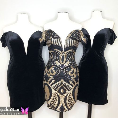 لباس مجلسی کوتاه ساده 2022 لباس مجلسی کوتاه ساده 2022