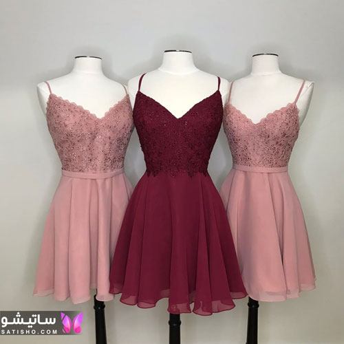 لباس مجلسی کوتاه خوشگل دخترونه لباس مجلسی کوتاه خوشگل دخترونه