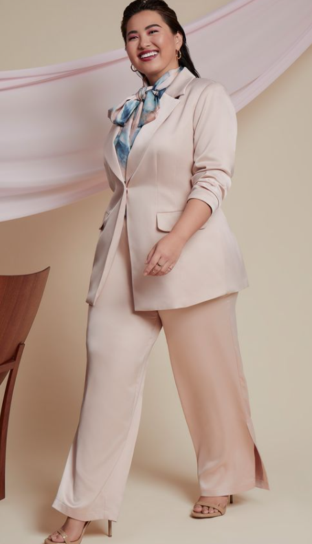 کت و شلوار سایز بزرگ برای زنان