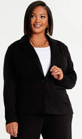 کت و شلوار زنانه سایز بزرگ مشکی