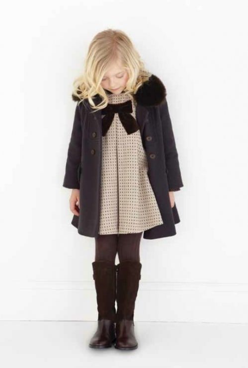 پالتو دخترانه ساده و شیک مدل جدید 