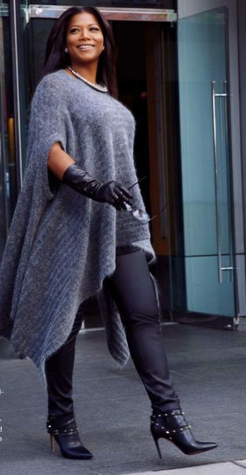 پالتو مدل پانچ زنانه سایز بزرگ و شیک 