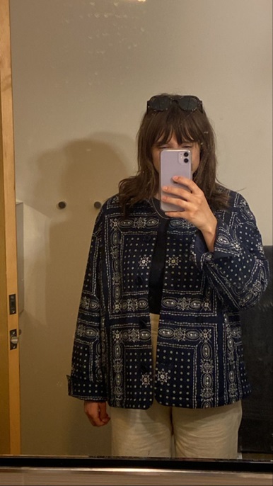 مانتو تابستانه طر¬ح¬دار سنتی و سفید و مشکی