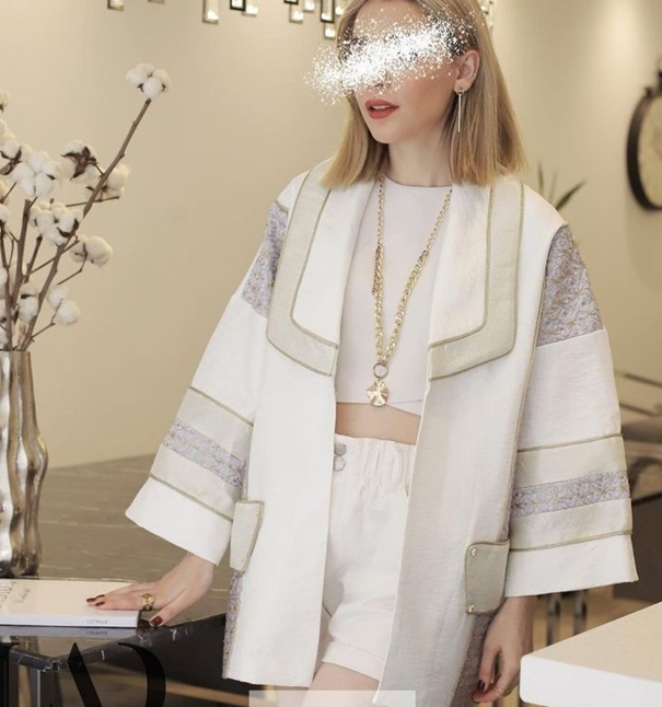 مانتو کتی طرح خاص و زیبا مدل بهاره