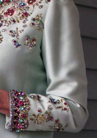 مانتو کتی نگین دوزی شده طرح جدید 1401