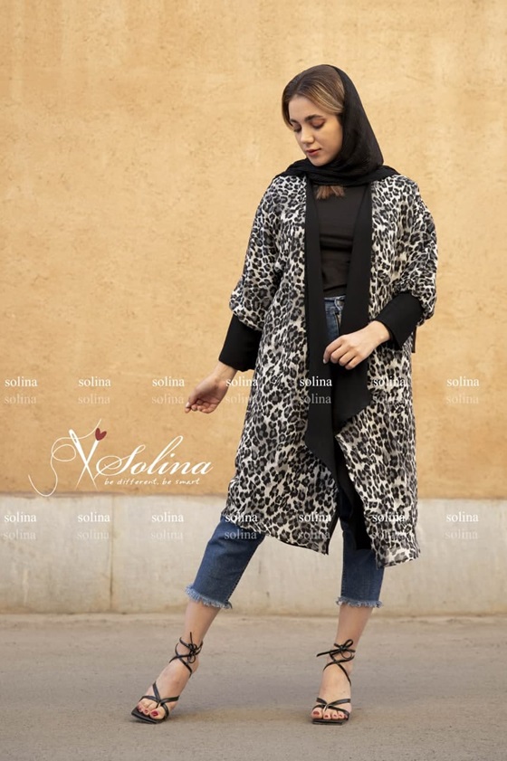 مانتو پلنگی مدل جدید 2023