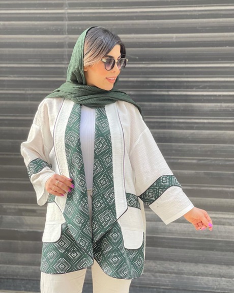 مدل تابستانه و بسیار شیک طرح¬دار ژاکارد