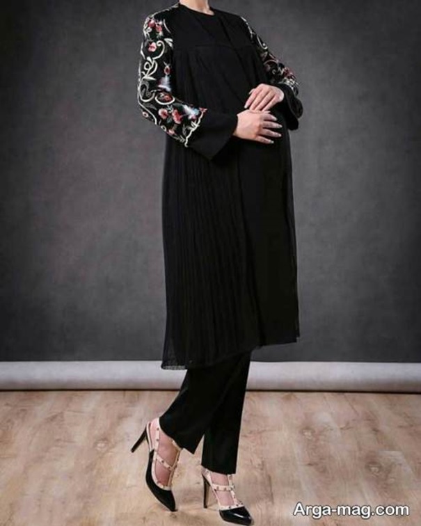 مانتوی بسیار شیک و زیبا برای افراد در اداره ها