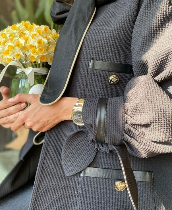 مانتو کتی زیبا با خرجکار چرم جدید 1402