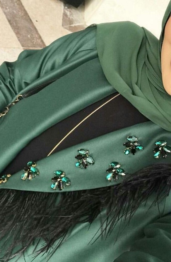 مانتو کتی سبز رنگ جذاب دخترانه