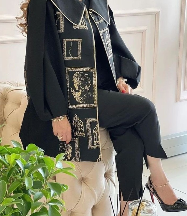 مانتو متی با طرح جذاب مد روز