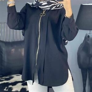 مدل مانتو تابستانه جلوزیپ دار 