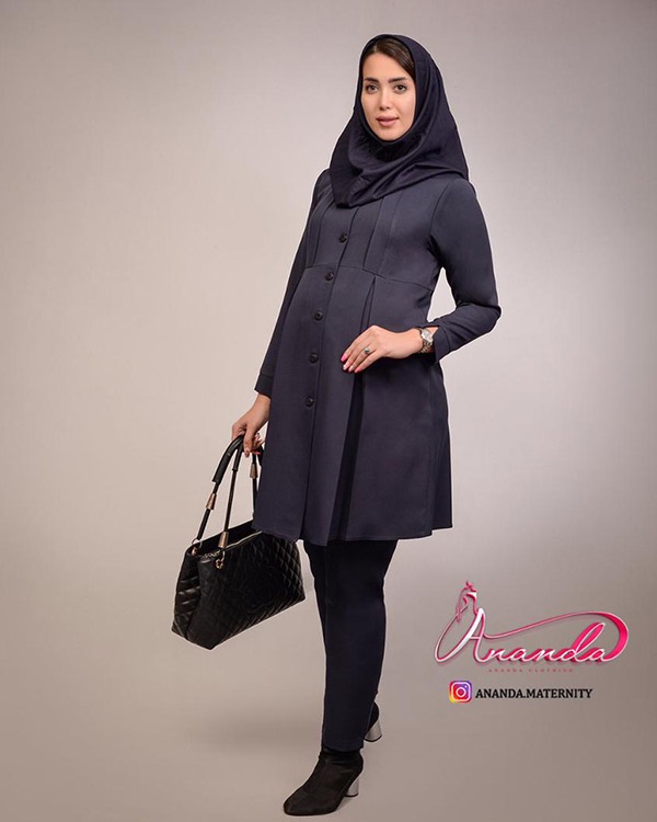 مانتوی بارداری مناسب خانم های شاغل