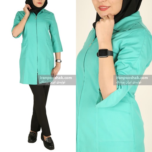 مدل مانتو زیپ دار رنانه 