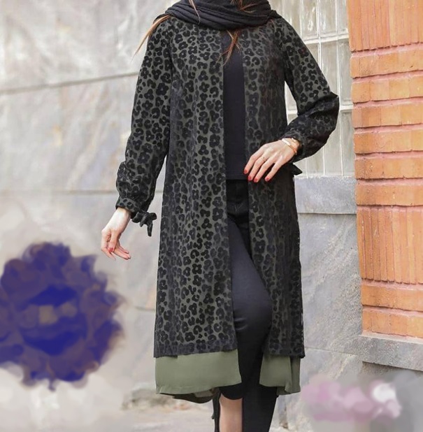 مدل مانتو پلنگی