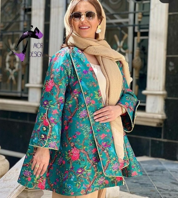 مانتو کتی طرح سنتی بسیار زیبا و قشنگ