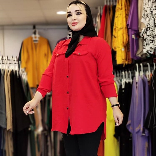 مانتو ابروبادی تابستانه خنک رنگ زیبا 