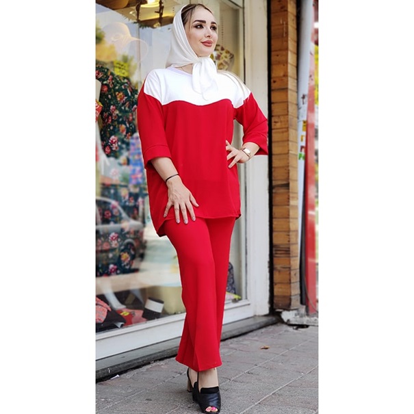 مانتو ابروبادی طرح زیبا و قشنگ بهاره 