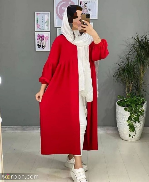 مانتو شیک تابستانه با رنگ زیبا و دلنشین 