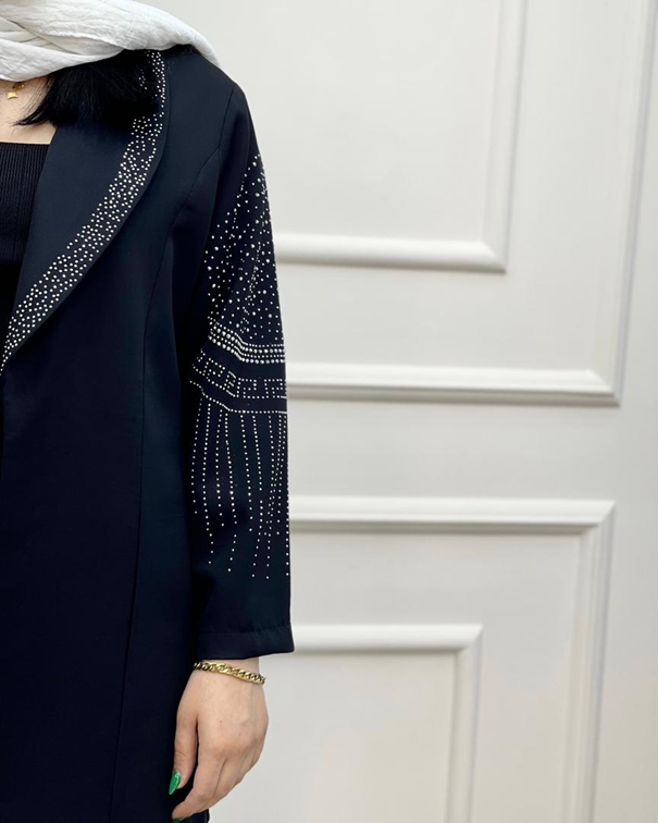 مانتو کتی طرح دار بسیار شبک و مجلسی